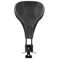 Adjustable Motorcycle Backrest Sissy Bar, Fit Harley Touring Models 2009-2024 with One-piece Slotted Seat, Street Glide, Road Glide, and Road King, Detachable Rider Backrest for Motorcycles, Black