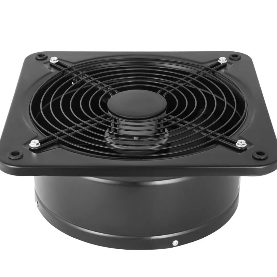 Industrial Ventilation Extractor Metal Axial Exhaust Commercial Air Blower Fan 300mm