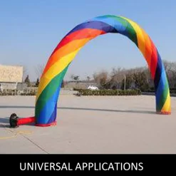 Inflatable Rainbow Arch 26ftx10ft (8x4m) w/ 350W Motor Advertising/Party Supplies/Event Decorations/Inflatable Products