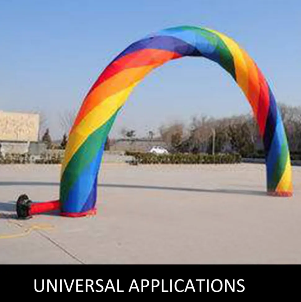Inflatable Rainbow Arch 26ftx10ft (8x4m) w/ 350W Motor Advertising/Party Supplies/Event Decorations/Inflatable Products