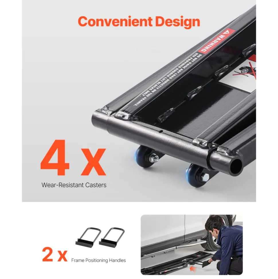 5000 lbs Car Lift Adjustable Car Lifts with Remote Control for Home
