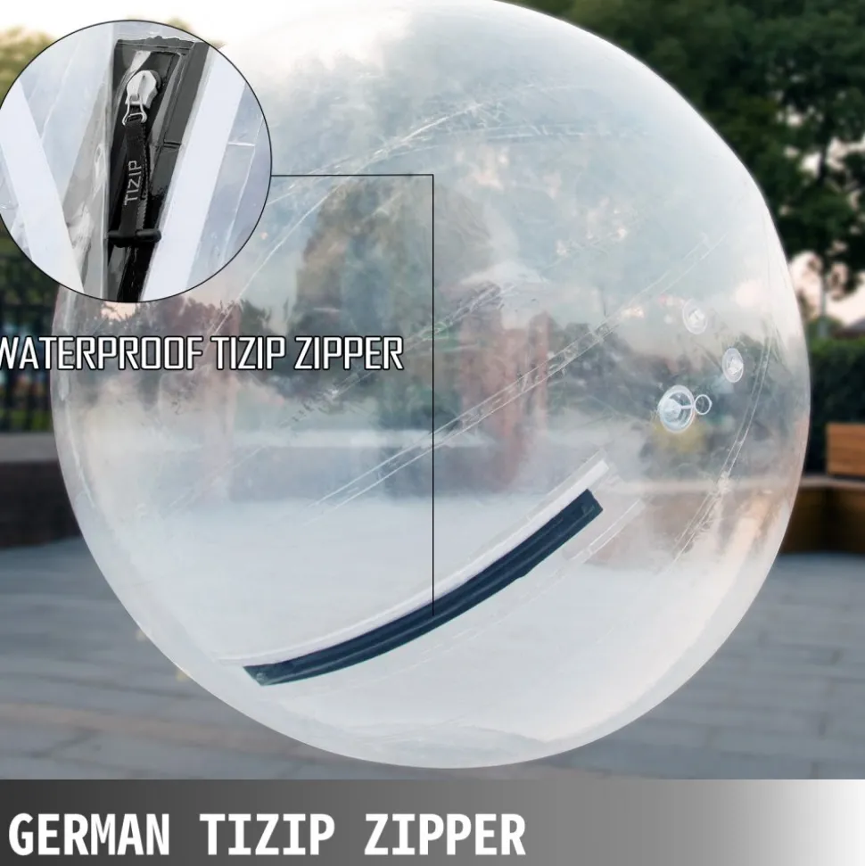 2M Walk on Water Walking Ball Roll Inflatable Zorb Ball w/ German Zipper PVC
