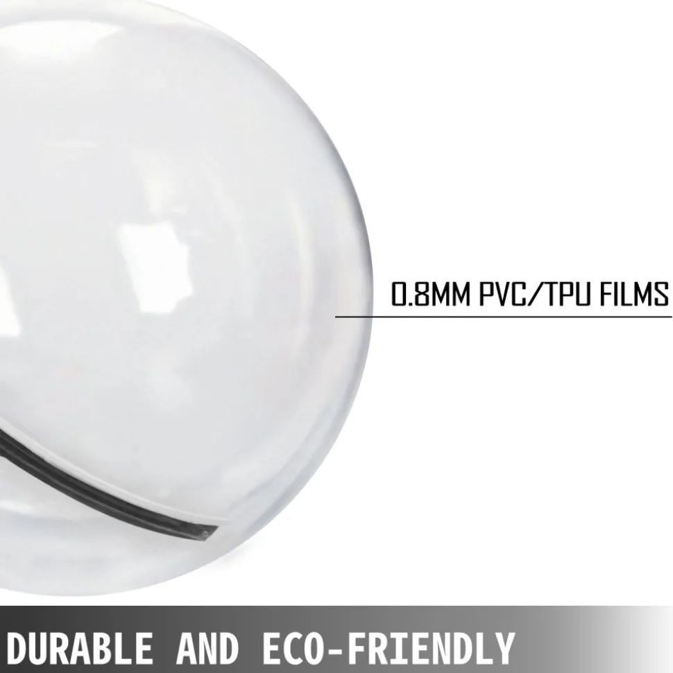 2M Walk on Water Walking Ball Roll Inflatable Zorb Ball w/ German Zipper PVC