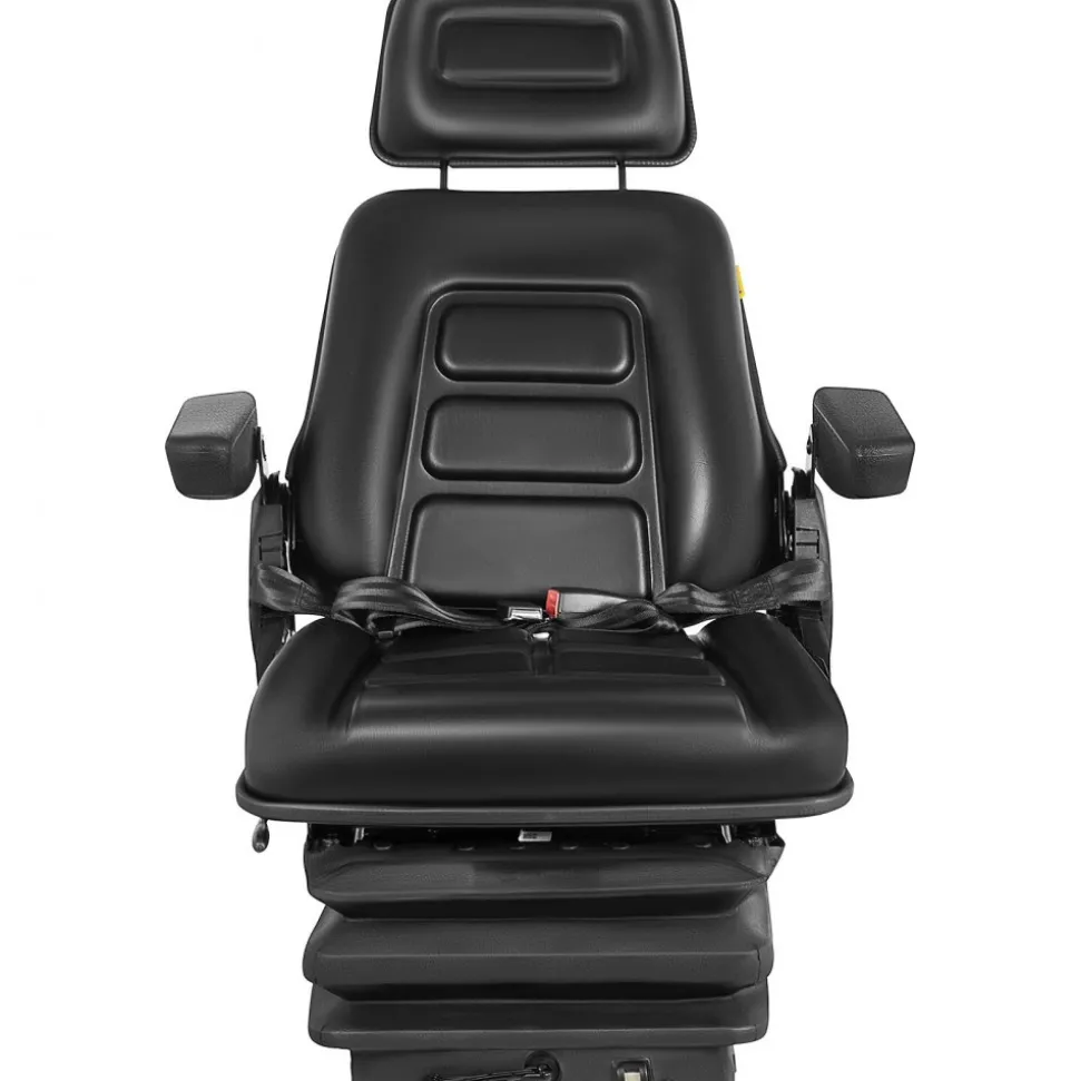 NEW LOW PROFILE SUSPENSION SEAT WITH ARMREST DOZER BACKHOE TRACTOR SKIDSTEER