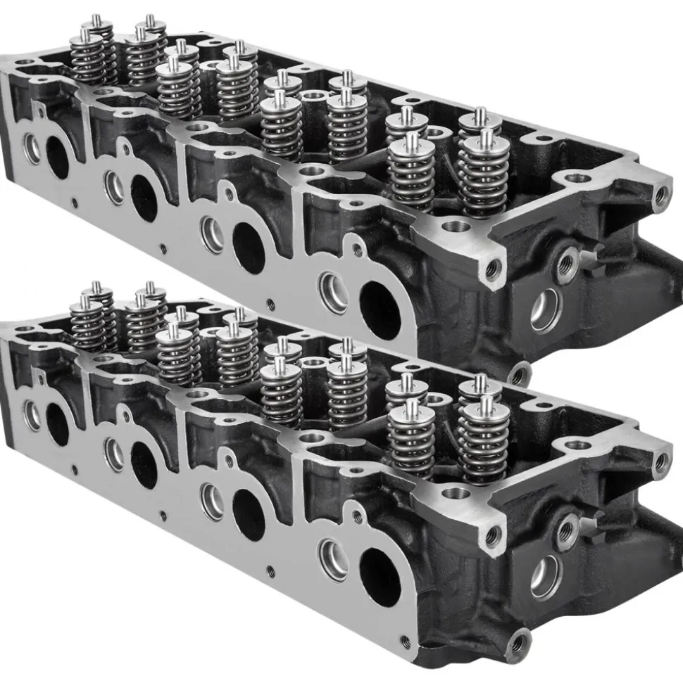 Pair Cylinder Heads for Ford 6.0 Turbo Diesel Truck 18mm Bare Casting No Core