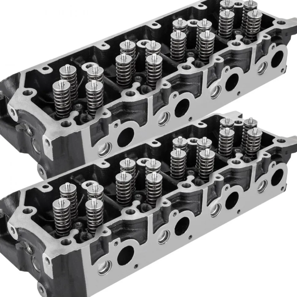 Pair Cylinder Heads for Ford 6.0 Turbo Diesel Truck 18mm Bare Casting No Core