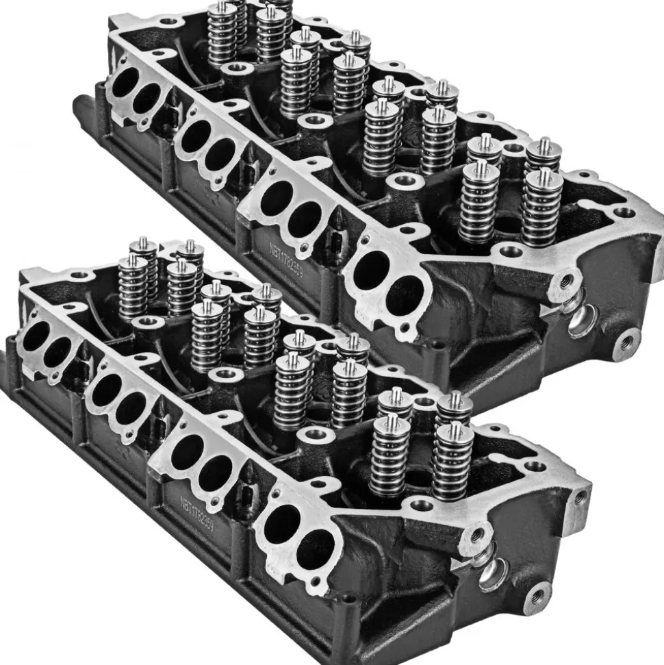 Pair Cylinder Heads for Ford 6.0 Turbo Diesel Truck 18mm Bare Casting No Core
