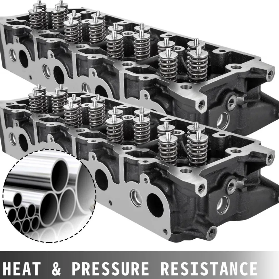 Pair Cylinder Heads for Ford 6.0 Turbo Diesel Truck 18mm Bare Casting No Core