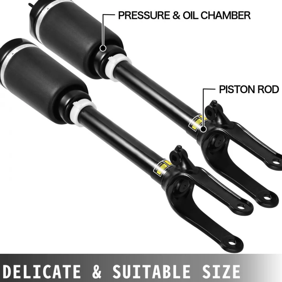 2pcs for Mercedes W164 GL350 GL450 1643206113 Front Air Suspension Spring Shock Strut