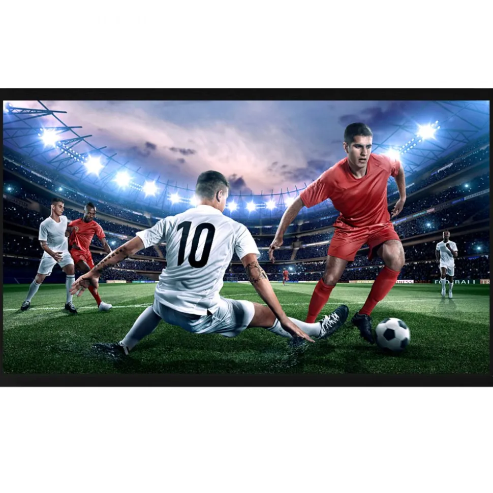 120" 16:9 Projector Screen Fixed Frame 4K HDTV Movie Theater 3D