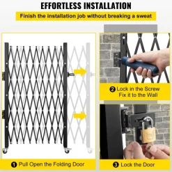 Single Folding Security Gate, 74