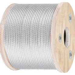 304 Stainless Steel Wire Rope Cable, 3/16