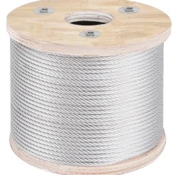 304 Stainless Steel Wire Rope Cable, 3/16