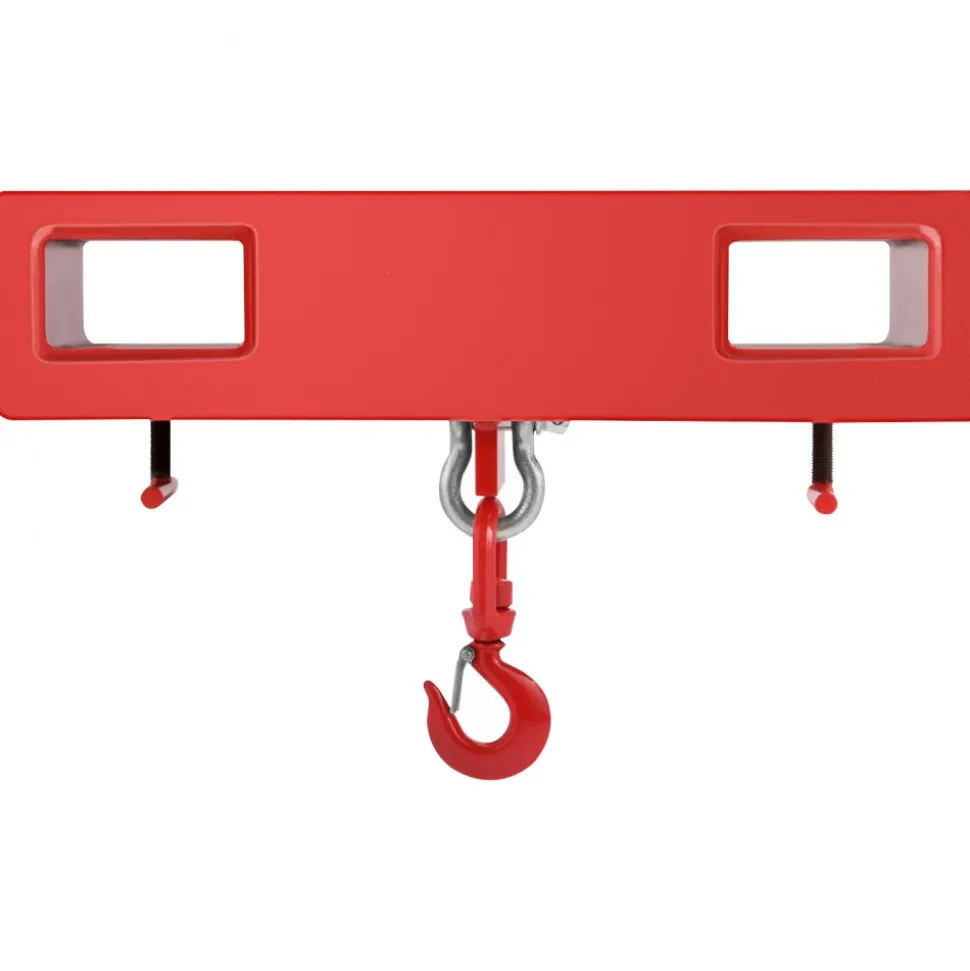 Titan Forklift Lifting Hoist Swivel Hook Mobile Crane 4400 lb. capacity lift