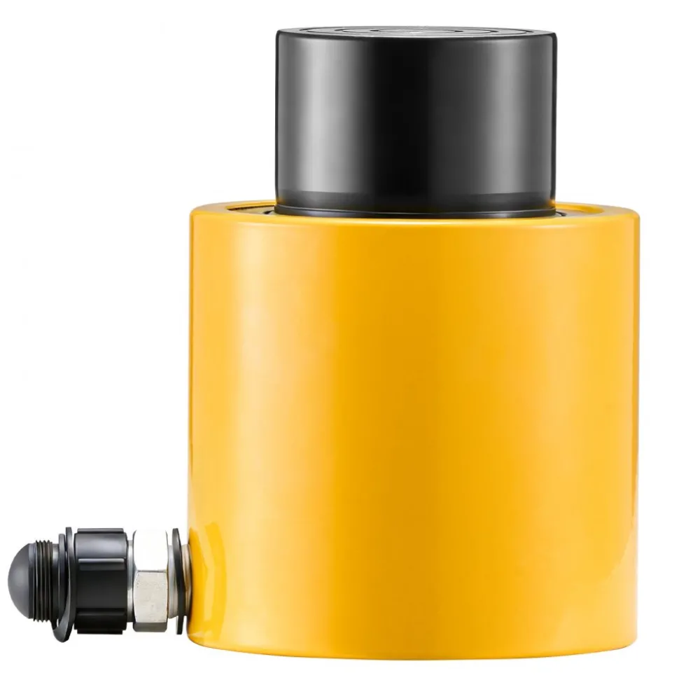 50T 2" Stroke Single Acting Hydraulic Cylinder Jack Ram