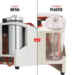 Twin Pen Sandblaster Double Pen Sand Blaster Machine for Dental Lab 2 Tanks Lamp