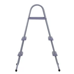 VEVOR Above Ground Pool Ladder, 2-Step Steel A-Frame Swimming Pool Stairs for 33 in High Wall, 300 lbs Capacity Entry/Exit Steps with Secure Non-Slip Sturdy Wide Step, Easy Setup Outdoor, Gray