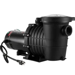 VEVOR Above Ground Pool Pump, 2 HP, 110 GPM Max Flow Single Speed Swimming Pool Pump, 110V/240V 3450 RPM 59 ft Max Head Pool Pump with Filter Basket, for Above Ground Pools Hot Tubs Spas