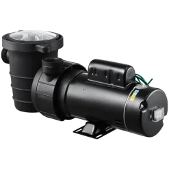 VEVOR Above Ground Pool Pump, 2HP/0.44HP, Dual Speed Swimming Pool Pump, High 118 GPM 56 ft Lift, Low 57 GPM 14 ft Lift, 110V 3450 RPM with Strainer Basket, 122°F Max Water Temp, for Hot Tubs Spas