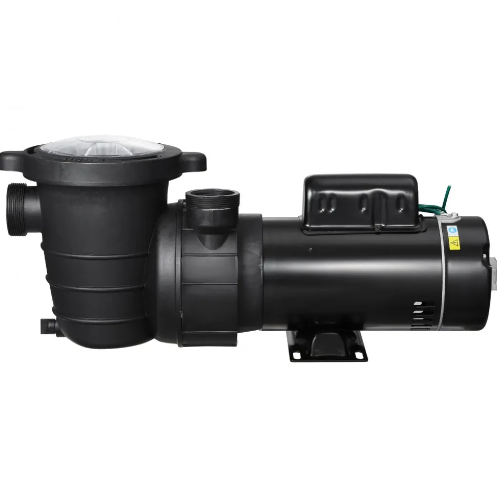 VEVOR Above Ground Pool Pump, 2HP/0.44HP, Dual Speed Swimming Pool Pump, High 118 GPM 56 ft Lift, Low 57 GPM 14 ft Lift, 110V 3450 RPM with Strainer Basket, 122°F Max Water Temp, for Hot Tubs Spas