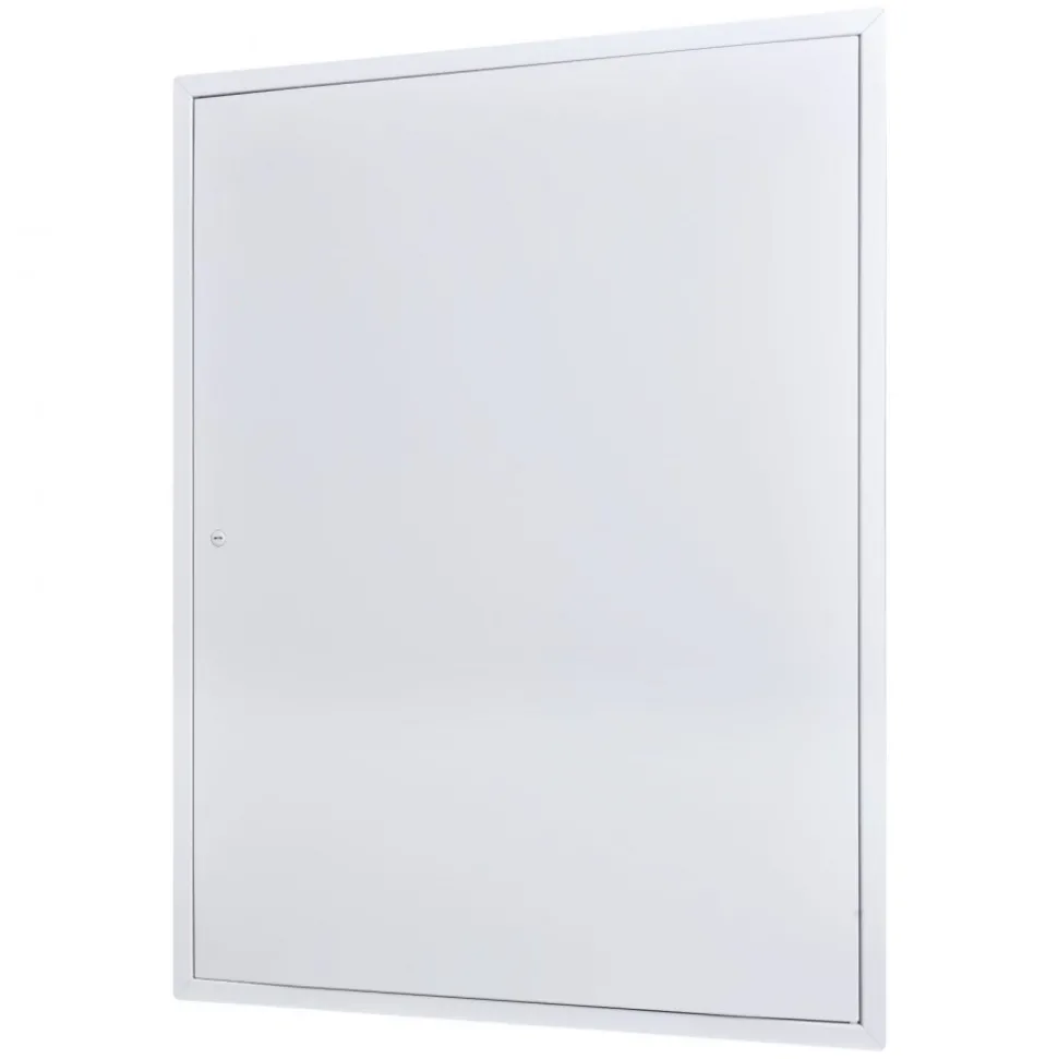 VEVOR Access Panel for Drywall, 33.2 x 25.2 in Galvanized Steel Access Door, Easy Install Hinged Service Panel with Screwdriver Latch, for Ceiling Plumbing Electrical, 24.4 x 32.4 in Cutout Size White