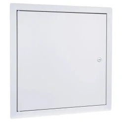 VEVOR Access Panel for Drywall, 15.2 x 15.2 in Galvanized Steel Access Door, Easy Install Hinged Service Panel with Screwdriver Latch, for Ceiling Plumbing Electrical, 14.4 x 14.4 in Cutout Size White