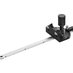 VEVOR Accurate Miter Gauge, Fits Slots 3/4'' x 3/8'', Crafted from Aluminum Alloy, Features 15 Adjustable Angle Stops, Spring-Loaded Plunger & Detachable Disc, Ideal for Woodwork & Table Saws