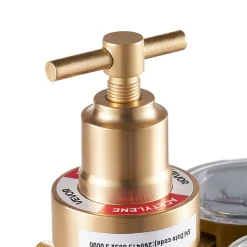 VEVOR Acetylene Regulator, Precise Acetylene Regulator, 0-400PSI Welding Gas Gauge with CGA-200 Inlet Connection & 9/16
