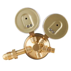 VEVOR Acetylene Regulator, Precise Acetylene Regulator, 0-500PSI Welding Gas Gauge with CGA-510 Inlet Connection & 9/16