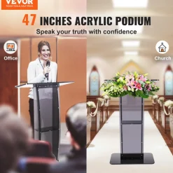 VEVOR Acrylic Podium, 47