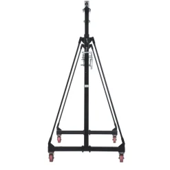 VEVOR Adjustable Gantry Crane, 2200 lbs Capacity, Portable Shop Lift Hoist with 95.7