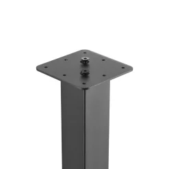 VEVOR Adjustable Table Legs, 24-40 in Square Steel Furniture Legs, 1200 lbs Max Load Heavy Duty, Quick Installation, Ideal for Home Office Desk DIY, Coffee Dinner Bar Tables, Workbenches, 4 PCS, Black
