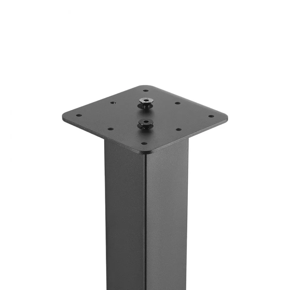 VEVOR Adjustable Table Legs, 24-40 in Square Steel Furniture Legs, 1200 lbs Max Load Heavy Duty, Quick Installation, Ideal for Home Office Desk DIY, Coffee Dinner Bar Tables, Workbenches, 4 PCS, Black