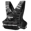 VEVOR Adjustable Weighted Vest, 20-32 lbs Comfortable X-Shape Body Weight Vest Set with 6 Weight Packs and Reflective Stripe, for Men Women, Workout Equipment for Strength Training Running Jogging