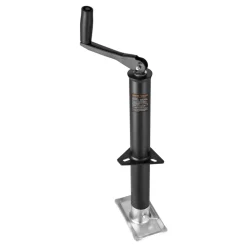 VEVOR A-Frame Trailer Jack, 2000 lbs Dynamic Load Capacity, Trailer Jack Stand with Handle & Rectangular Footpad, 15-inch Vertical Travel, Suitable for RV, Horse, Utility Trailers, Yacht Trailers