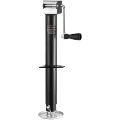 VEVOR A-Frame Trailer Jack, 5000 lbs Dynamic Load Capacity, Trailer Jack Stand with Handle & Rectangular Footpad, 15-inch Vertical Travel, Suitable for RV, Horse, Utility Trailers, Yacht Trailers