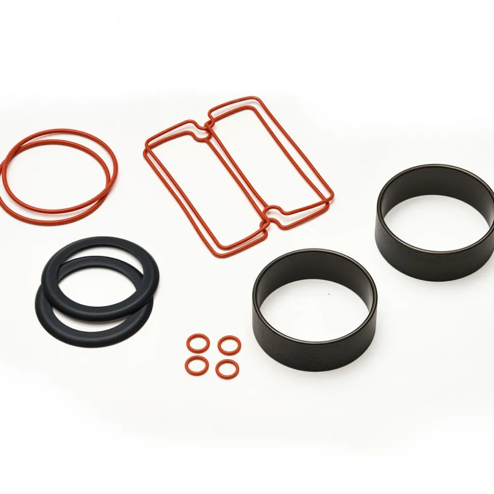 VEVOR Air Compressor Cylinder Sleeve & Compression Ring Kit, Stainless Steel Air Compressor Replacement Parts, Head Gaskets, Cylinder O-Rings, Sleeves, Piston Rings, Fits VEVOR 5.2 CFM Compressors