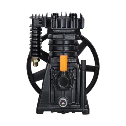 VEVOR Air Compressor Pump Head, 3HP 5.8CFM @ 90PSI, Twin Cylinder Oil Lubricated Air Compressor Piston Pump Head, Single-Stage Aluminum Air Compressor Pump Replacement with Max. 116PSI Pressure