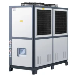 VEVOR Air-Cooled Water Chiller, 25 HP, Industrial Water Chiller with 60,480 Kcal/h Cooling Capacity, Dual Compressor, 53 Gal Large Tank, LED Display, Cooler for Cooling Water, Not Air Conditioner
