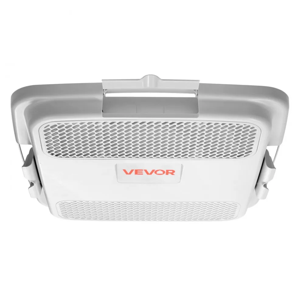 VEVOR Air Distribution Box, 115V Non-Ducted RV Air Conditioner ADB Unit with Operating Panel, Detachable Filter, and Four-Way Airflow, Used for VEVOR Non-Ducted Cooling-Only Rooftop RV AC Unit, White