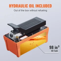 VEVOR Air Hydraulic Pump, 10,000 PSI 1/2 Gal Reservoir, NPT 3/8