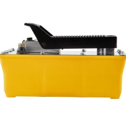 VEVOR Air Hydraulic Pump, 10,000 PSI Hydraulic Foot Pump, 0.6 Gal Reservoir Foot Operated Air/Hydraulic Pump, with Hose and Spray Gun for Heavy Machinery Rigging, Auto Repair, Auto Body Frame Machines