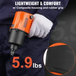 VEVOR Air Impact Wrench, 1/2