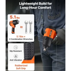 VEVOR Air Impact Wrench, 1/2