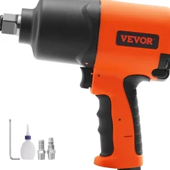 VEVOR Air Impact Wrench, 3/4-Inch Drive Air Impact Gun, Up to 1870ft-lbs Nut-busting Torque, Composite Pneumatic Impact Wrench for Auto Repairs and Maintenance Heavy Duty