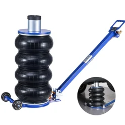 VEVOR Air Jack, 6 Ton/13227 lbs Airbag Jack, Lift Up to 26.5 inch with Heightened Column, Adjustable Handle & Thick Rubber Pad, 2-5 s Fast Lifting Pneumatic for Car, SUV, Pickup Truck Repair, Garage