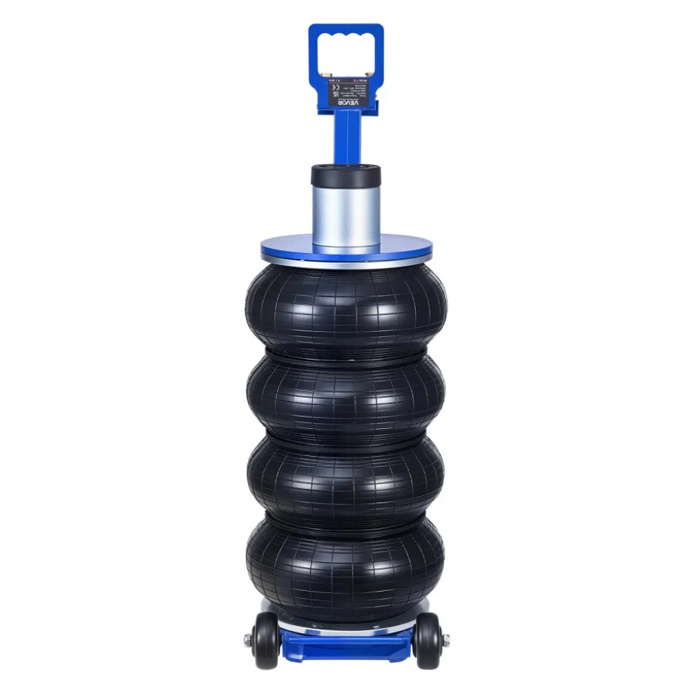 VEVOR Air Jack, 6 Ton/13227 lbs Airbag Jack, Lift Up to 26.5 inch with Heightened Column, Adjustable Handle & Thick Rubber Pad, 2-5 s Fast Lifting Pneumatic for Car, SUV, Pickup Truck Repair, Garage