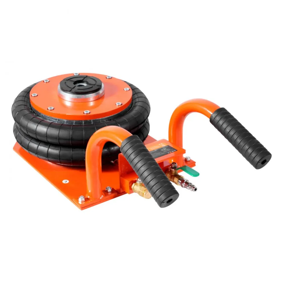 VEVOR Air Jack, 3 Ton/6600 lbs, 3-8S Pneumatic Lifting Jack with Heightened Column & 6 Steel Tubes, Compact, Easy-to-Lift & Space-Saving Jack with Thick Rubber Pad, Fits for Sedan, SUV, Pickup Truck