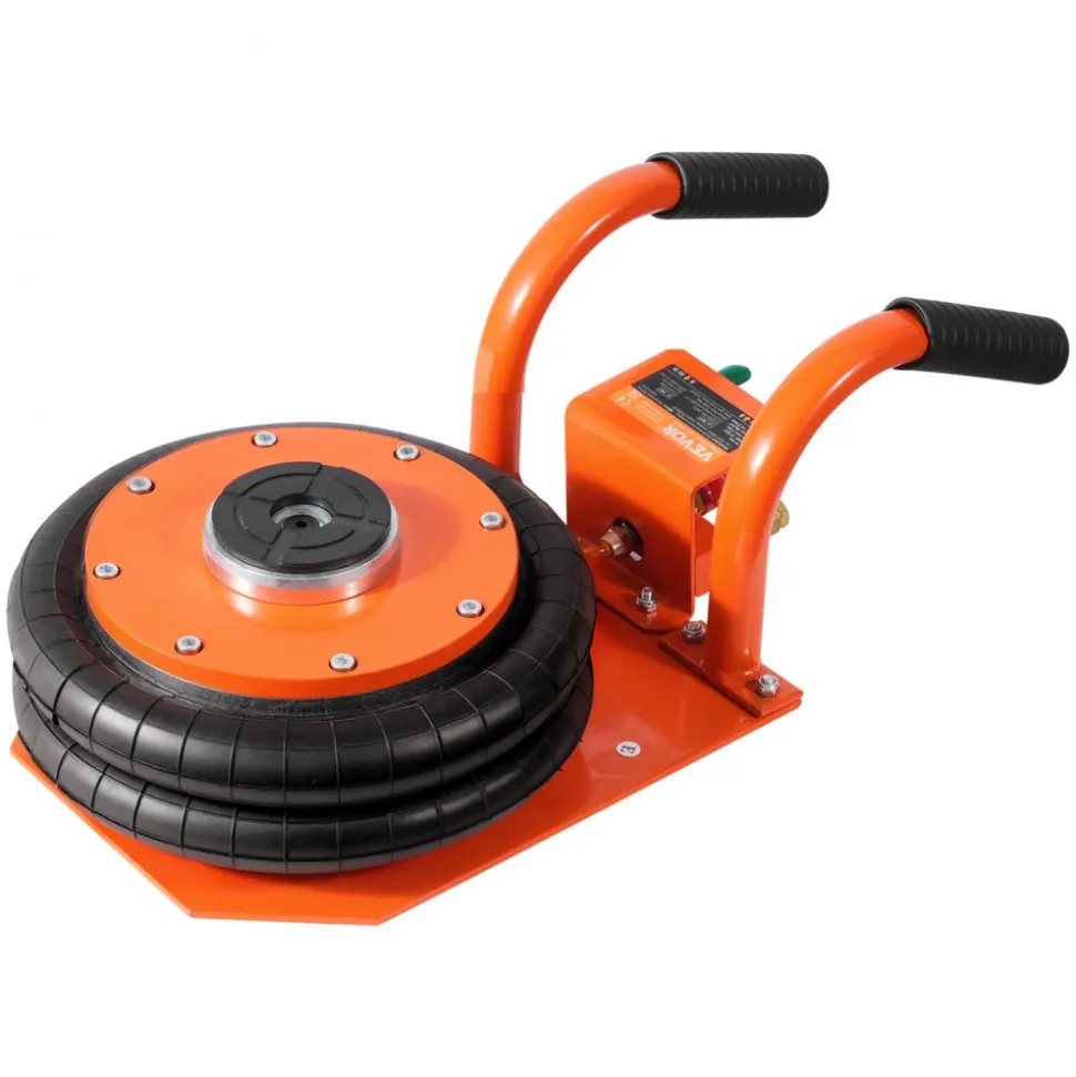 VEVOR Air Jack, 3 Ton/6600 lbs, 3-8S Pneumatic Lifting Jack with Heightened Column & 6 Steel Tubes, Compact, Easy-to-Lift & Space-Saving Jack with Thick Rubber Pad, Fits for Sedan, SUV, Pickup Truck