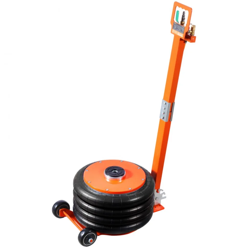 VEVOR Air Jack, 6 Ton/13000 lbs, 2-5 S Pneumatic Lifting Jack with Heightened Column & Adjustable Handle, Easy-to-Lift & Space-Saving Jack with Thick Rubber Pad, Fits for Sedan, SUV, Pickup Truck